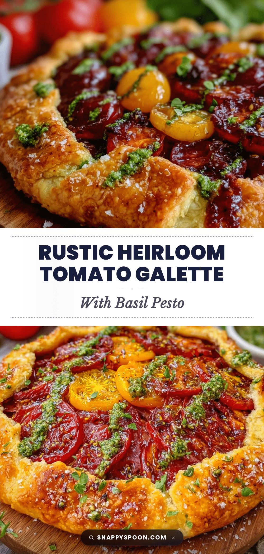 fresh heirloom tomato galette recipe