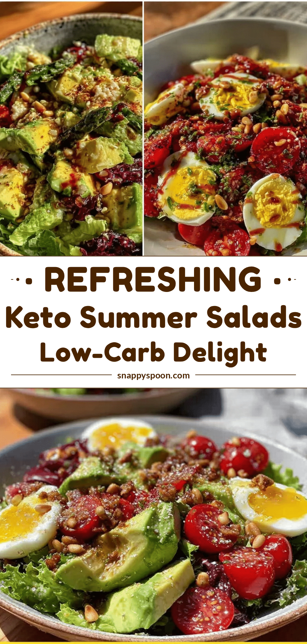 fresh keto summer salads recipe