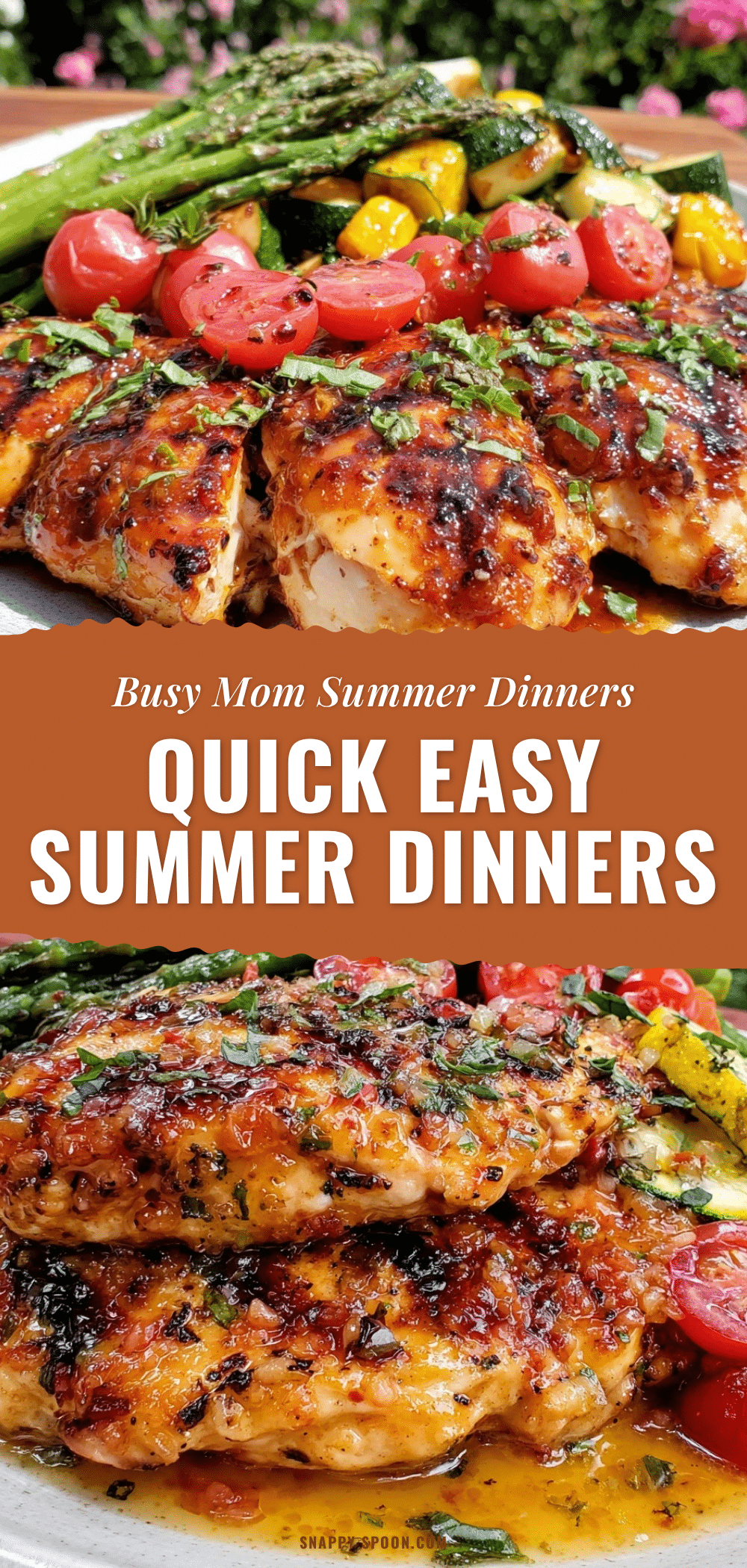 grilled chicken and veggies recipe