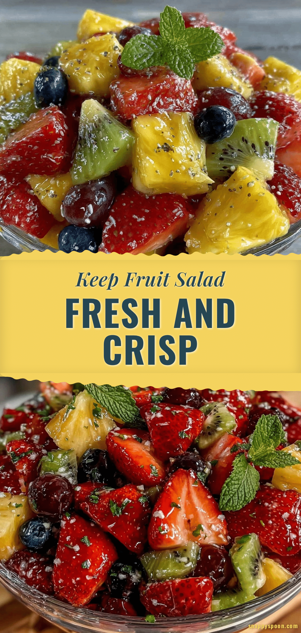 keep fruit salad crisp recipe