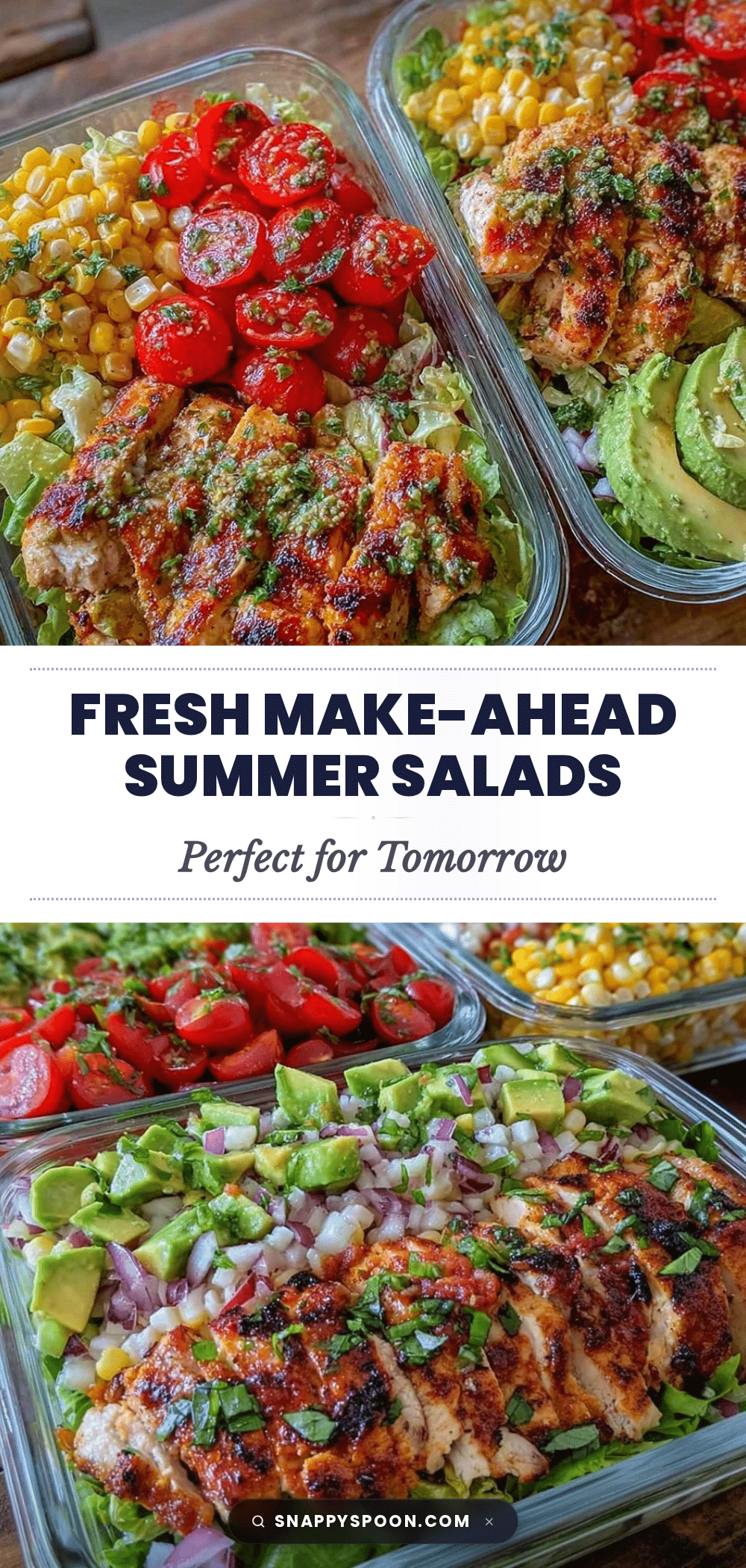 make-ahead summer salads recipe