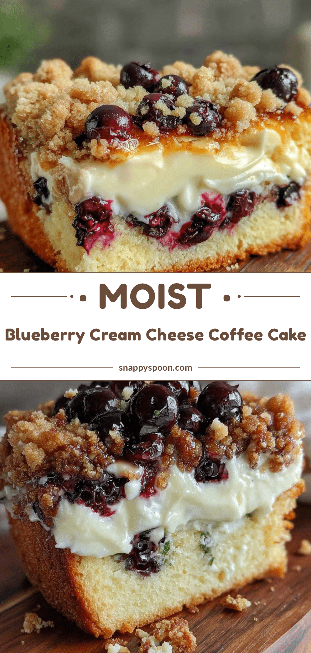moist blueberry cream cheese coffee cake recipe