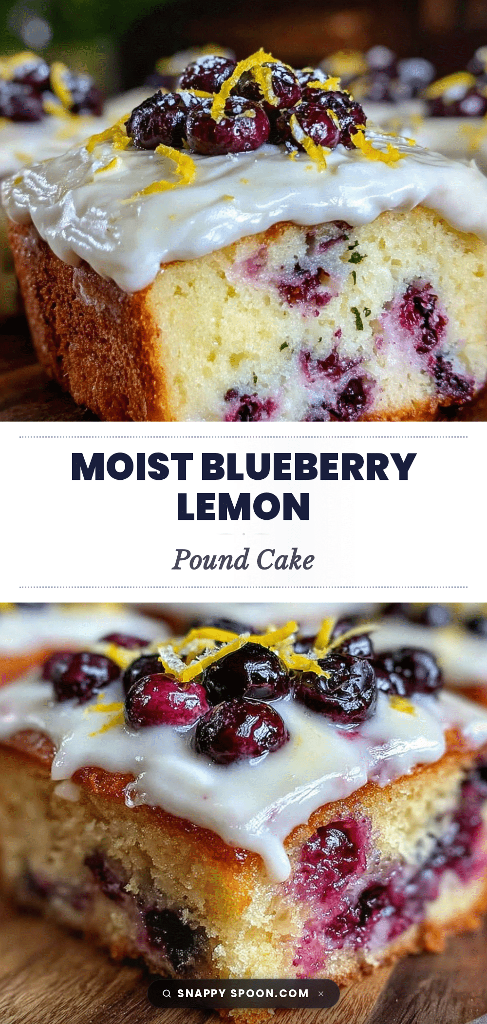 moist blueberry lemon pound cake recipe