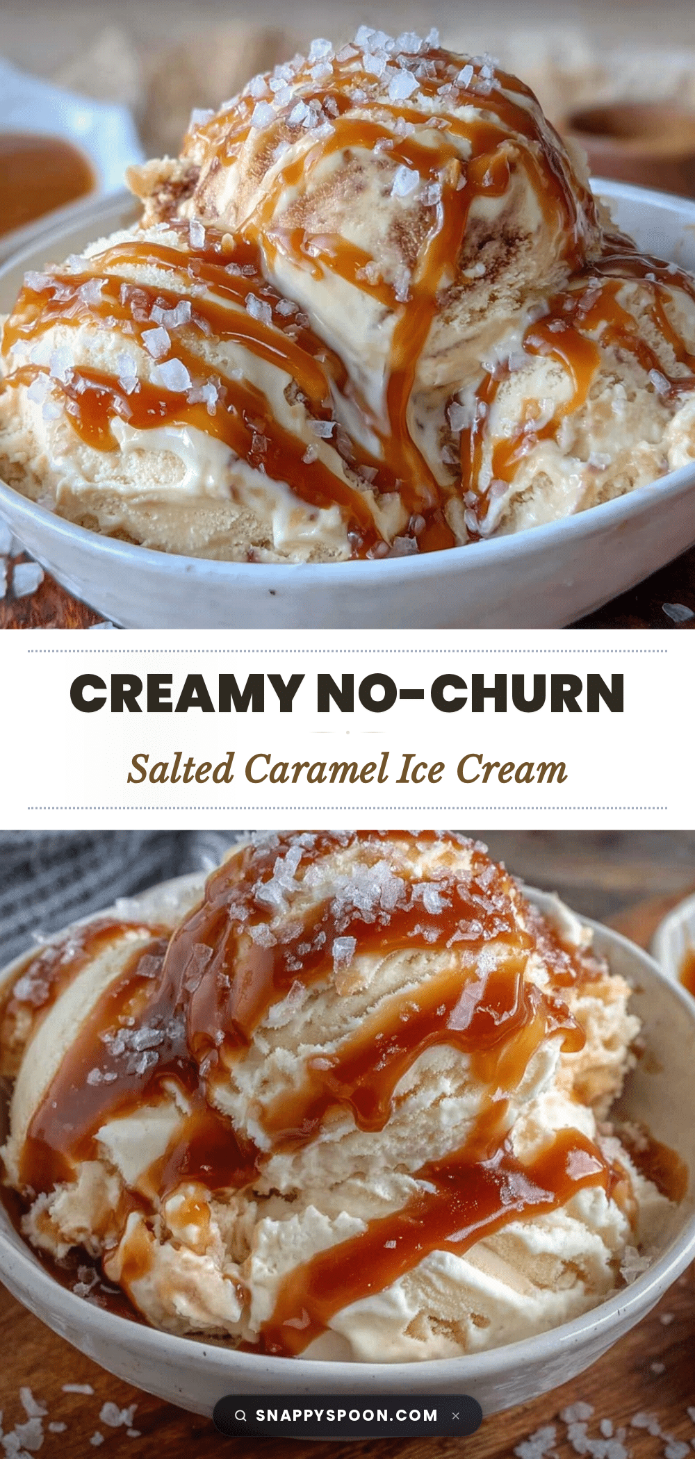 no-churn salted caramel ice cream recipe