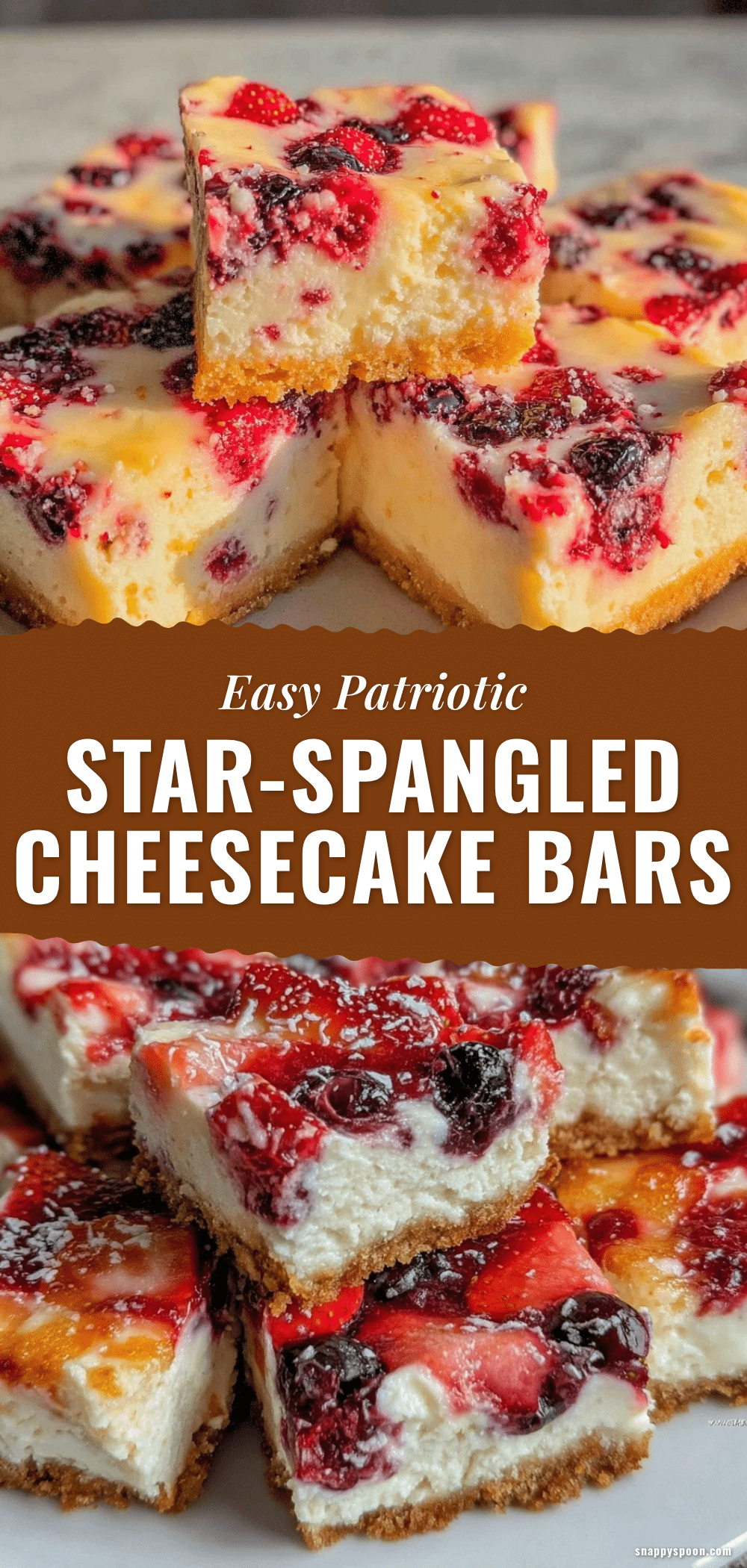 patriotic cheesecake bars recipe