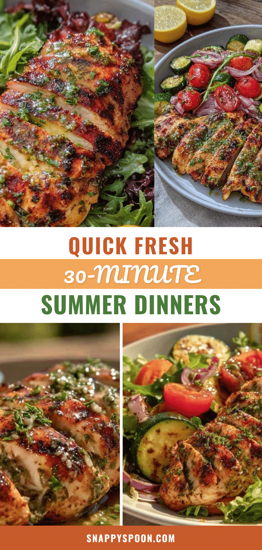 quick fresh 30-minute summer dinners recipe