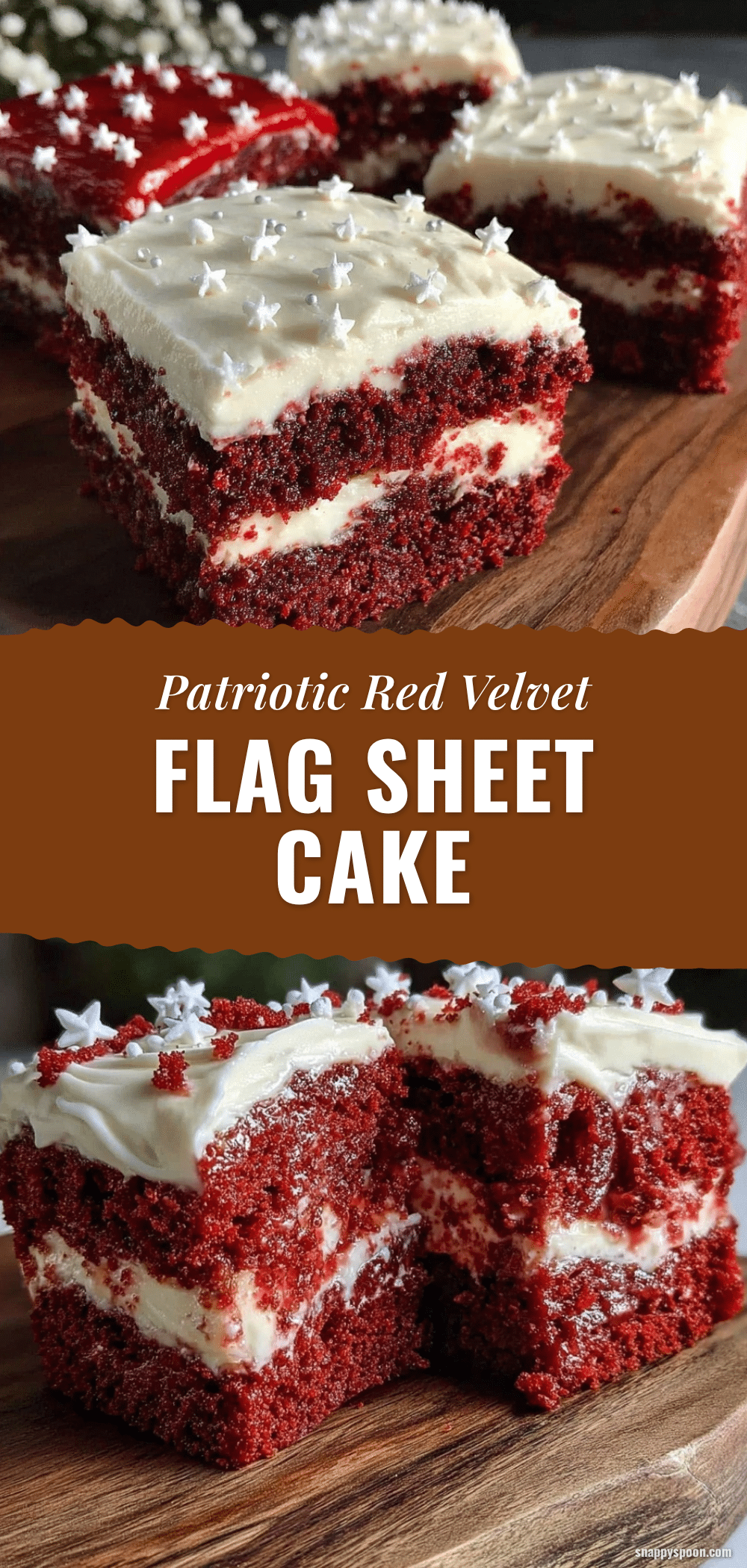 red velvet american flag sheet cake recipe