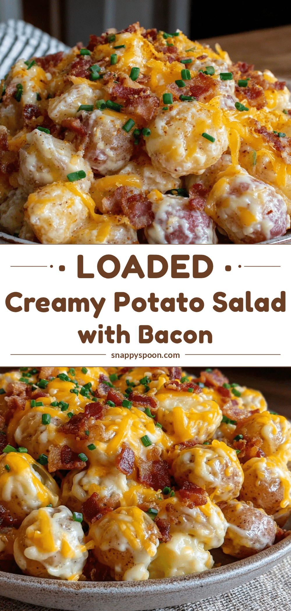 savory loaded potato salad recipe