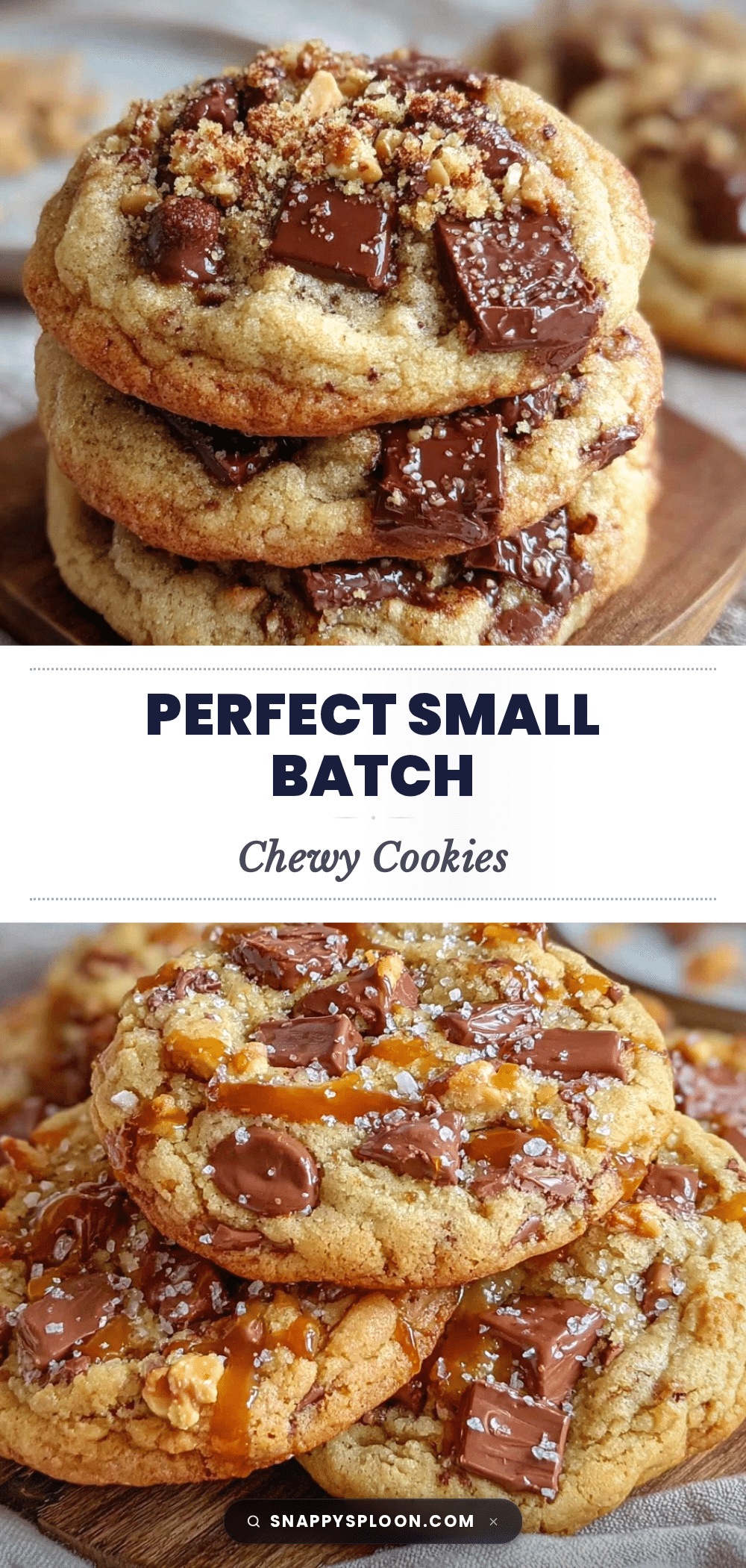 small batch chewy cookies recipe