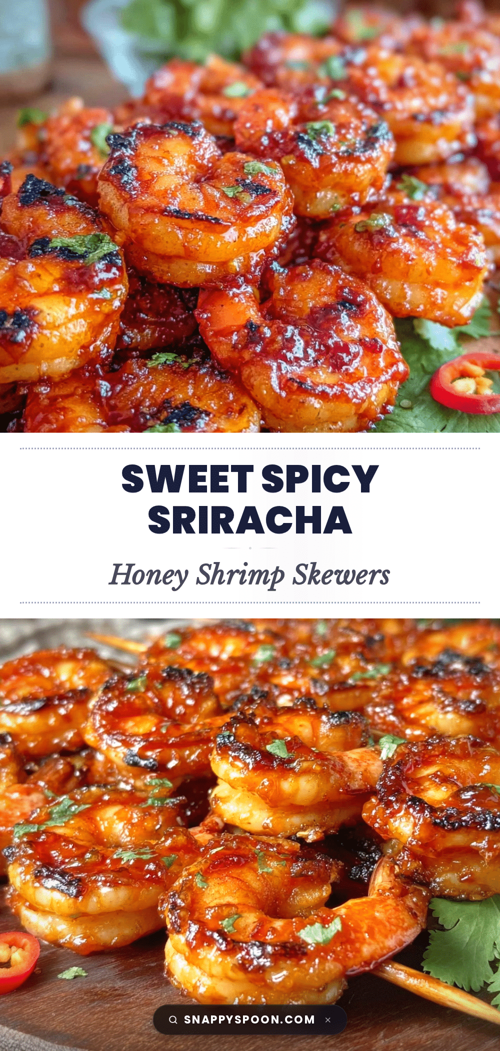 Sriracha Honey Grilled Shrimp Skewers recipe