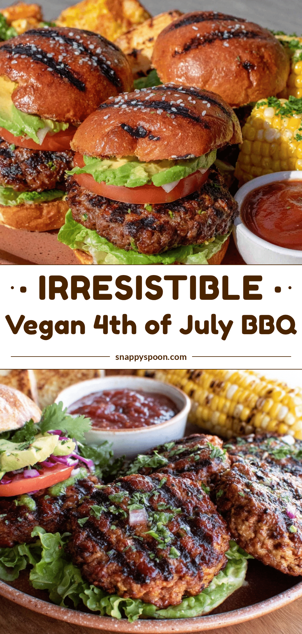 vegan 4th of july bbq platter recipe