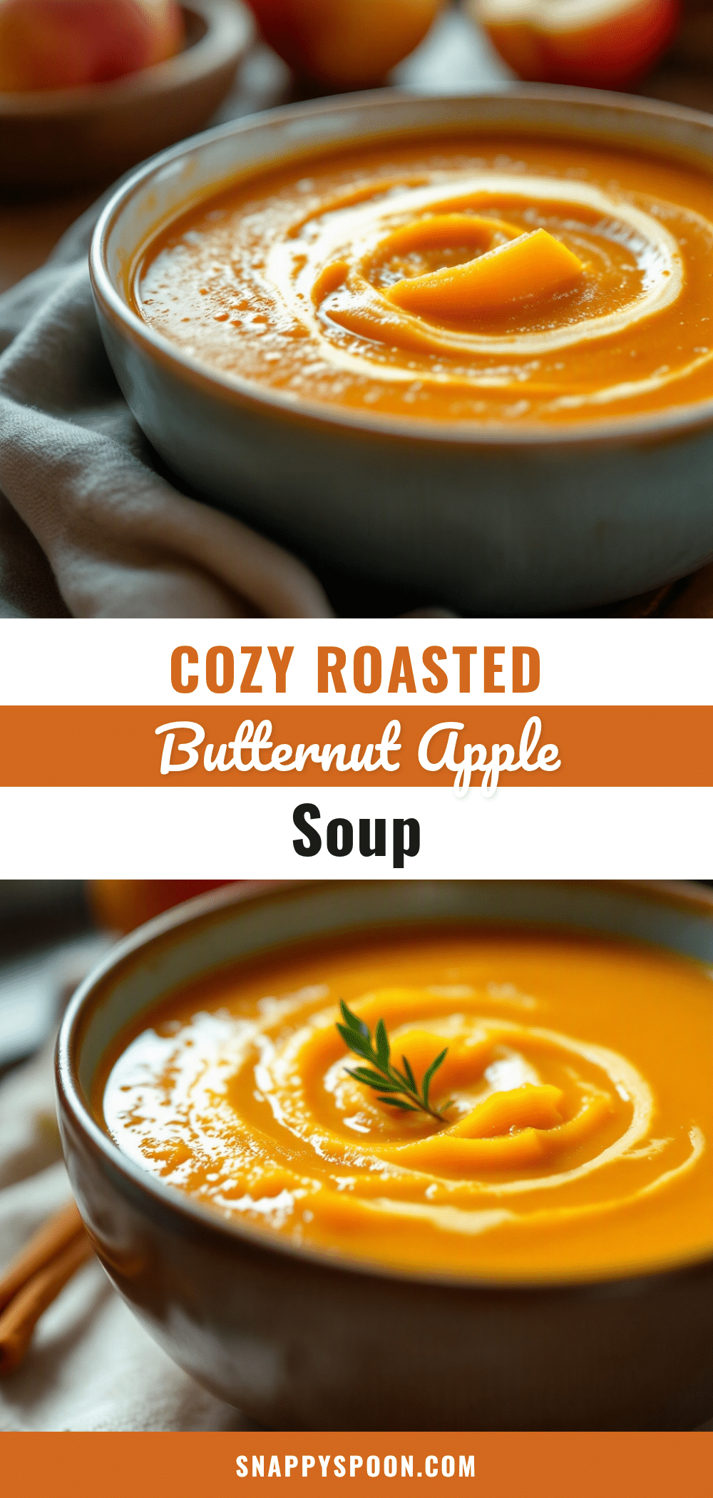 butternut squash and apple soup recipe