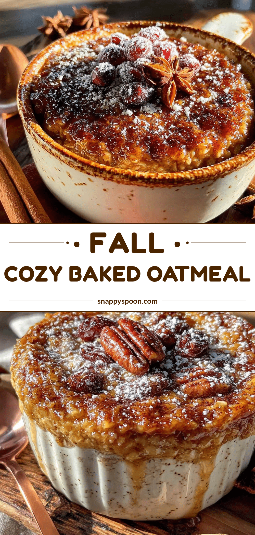 cinnamon maple baked oatmeal recipe