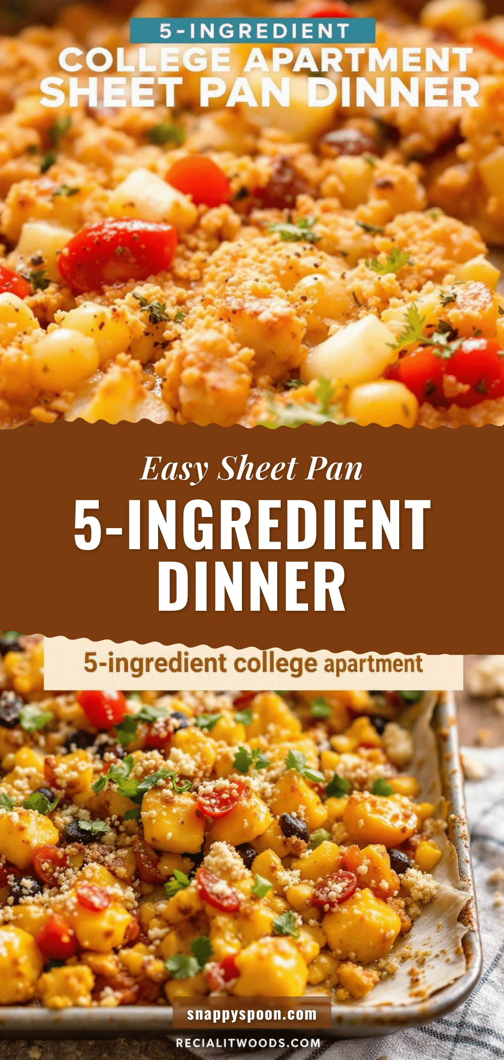 easy 5-ingredient sheet pan dinner recipe