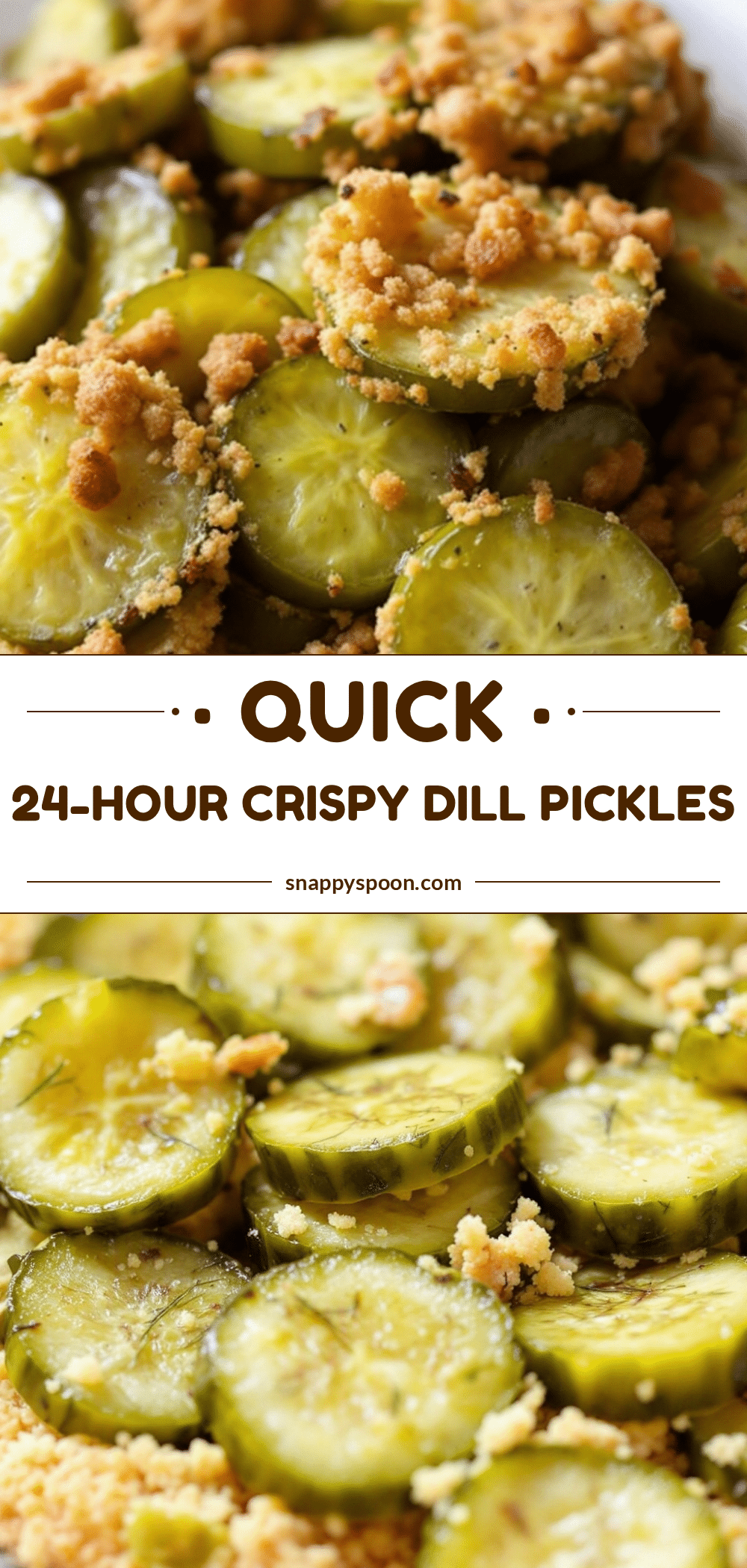 Easy Crispy Refrigerator Dill Pickles recipe