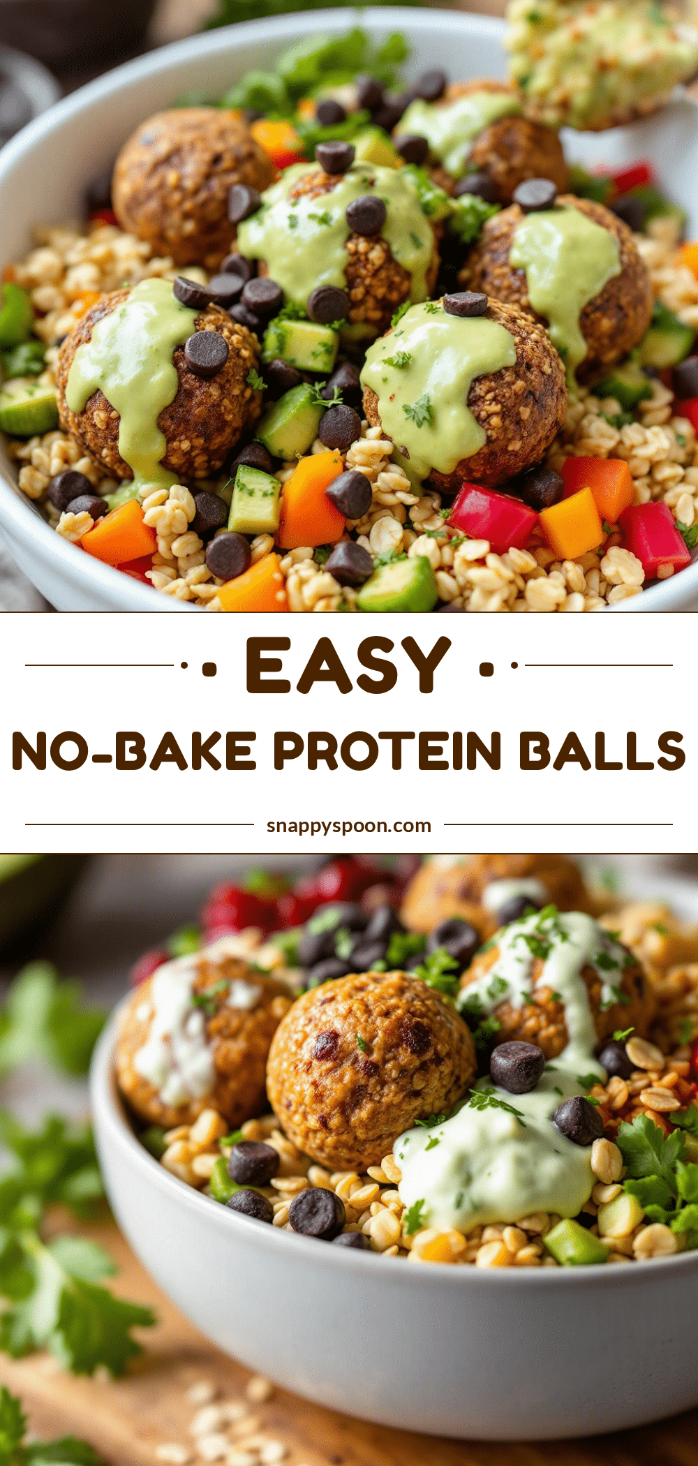 easy no-bake protein balls recipe