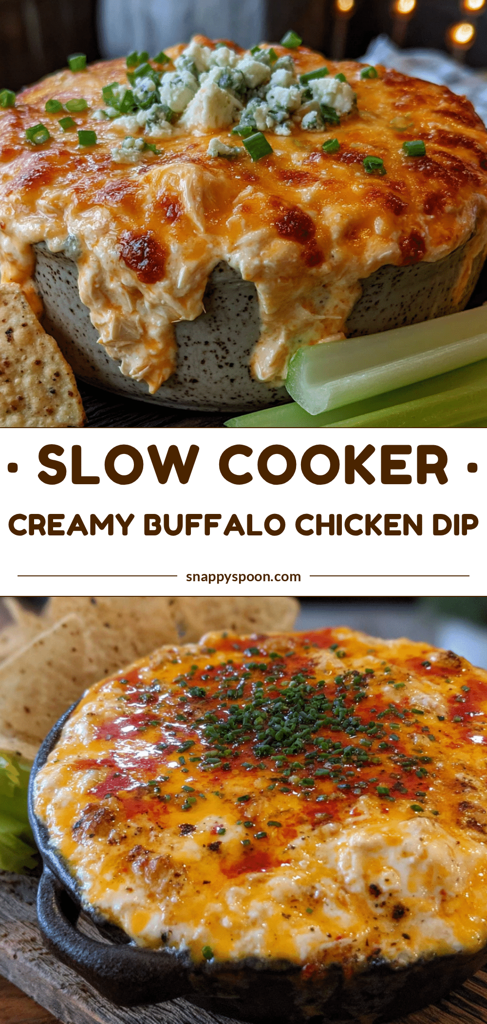 easy slow cooker buffalo chicken dip recipe
