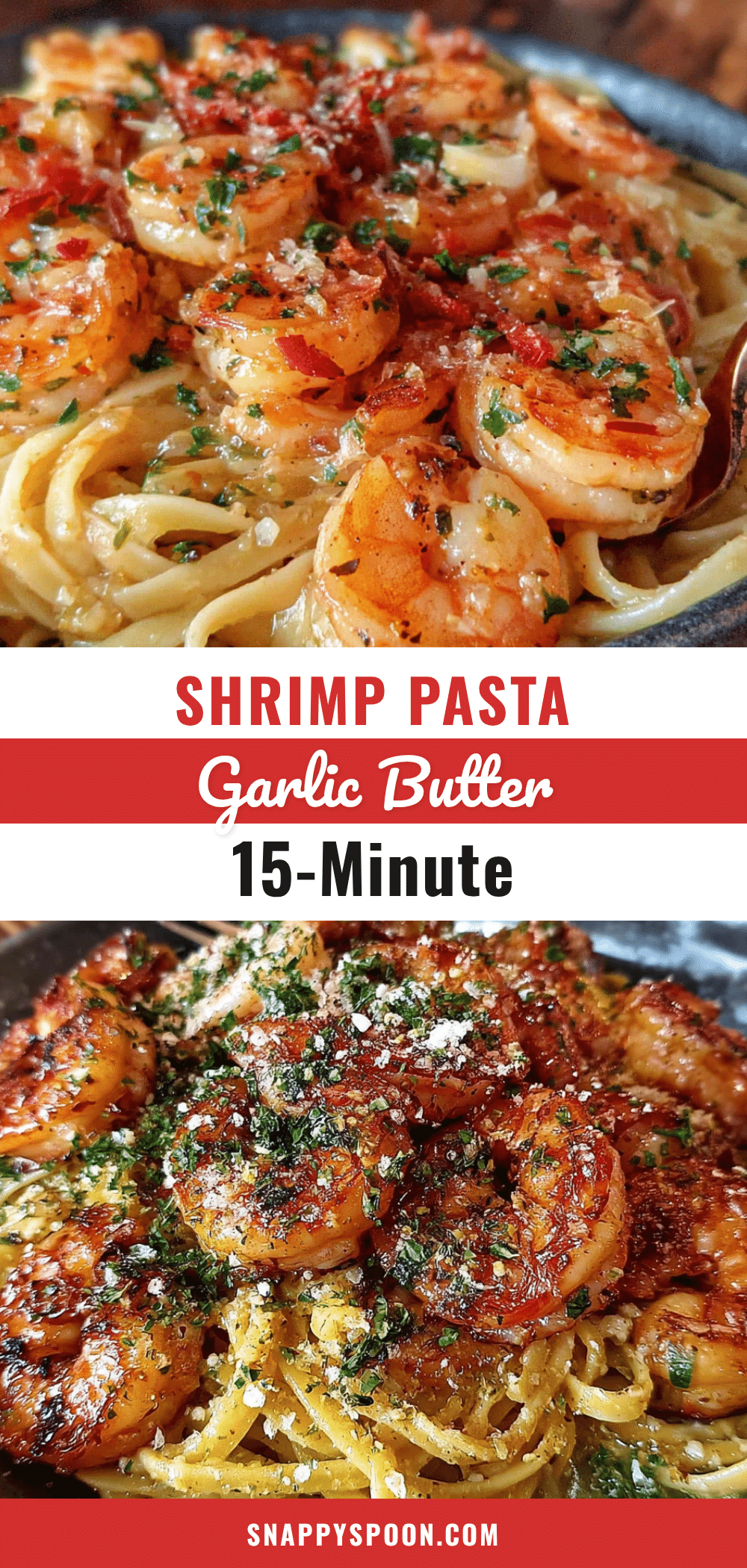 garlic butter shrimp pasta recipe