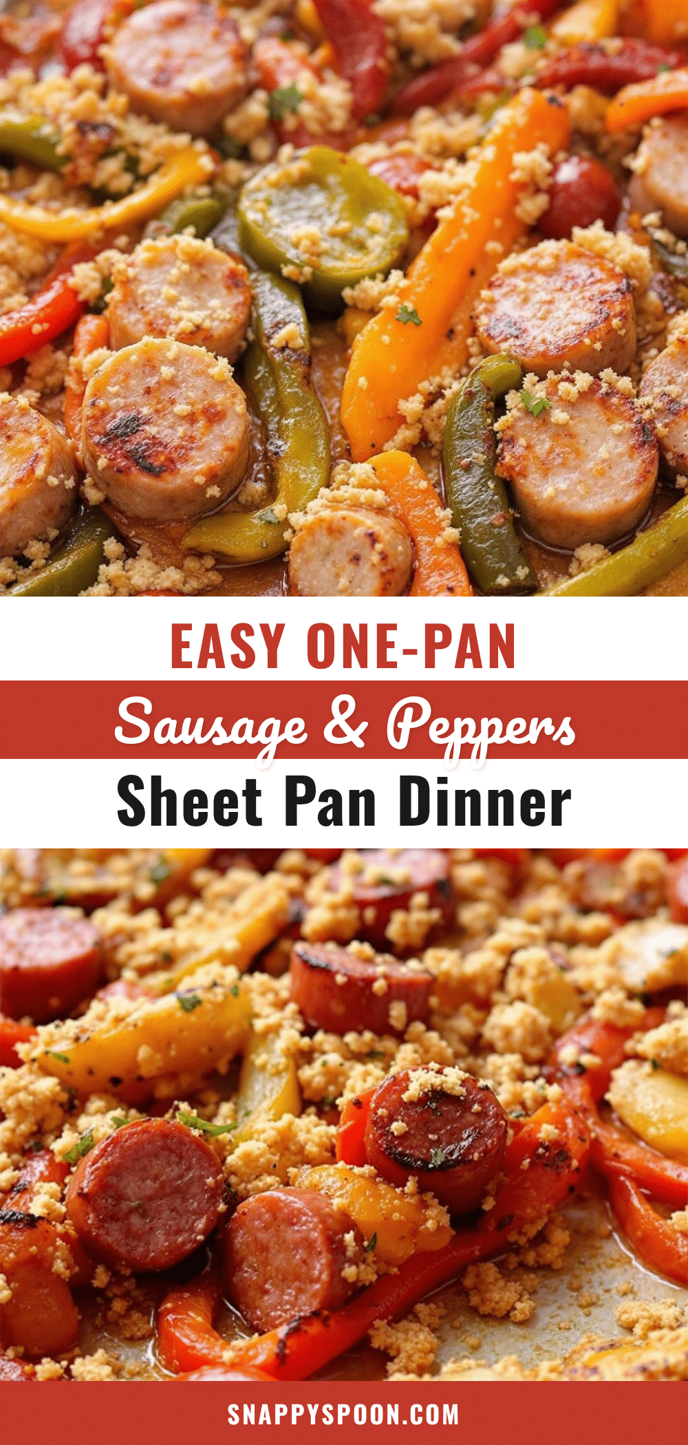 one-pan sausage and peppers dinner recipe