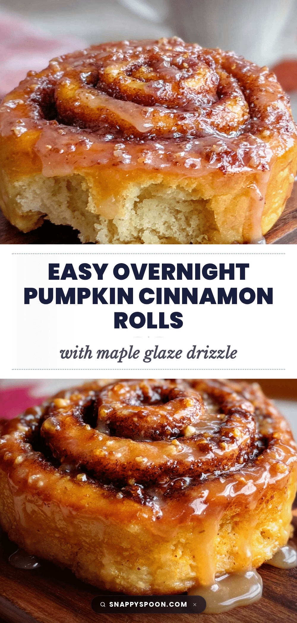 overnight pumpkin cinnamon rolls recipe