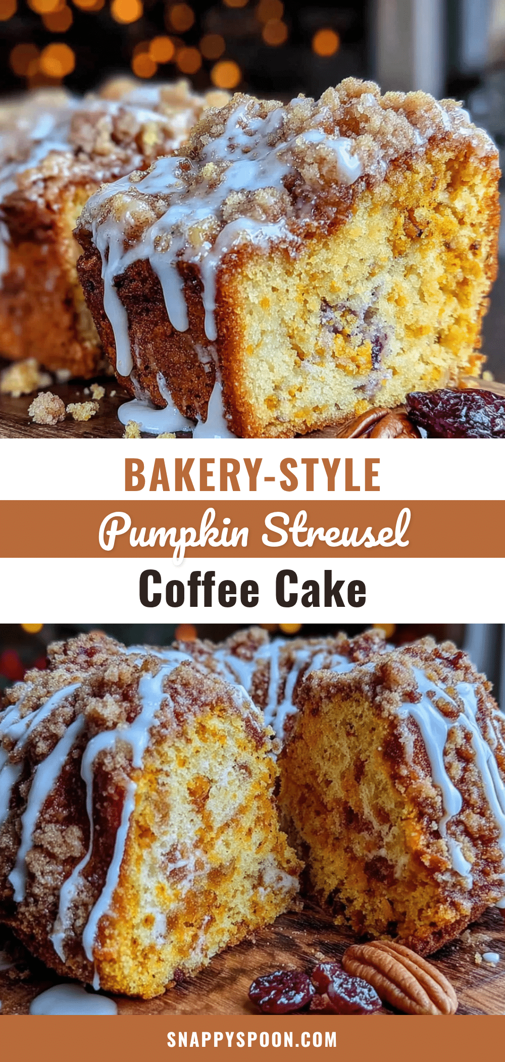 pumpkin coffee cake recipe