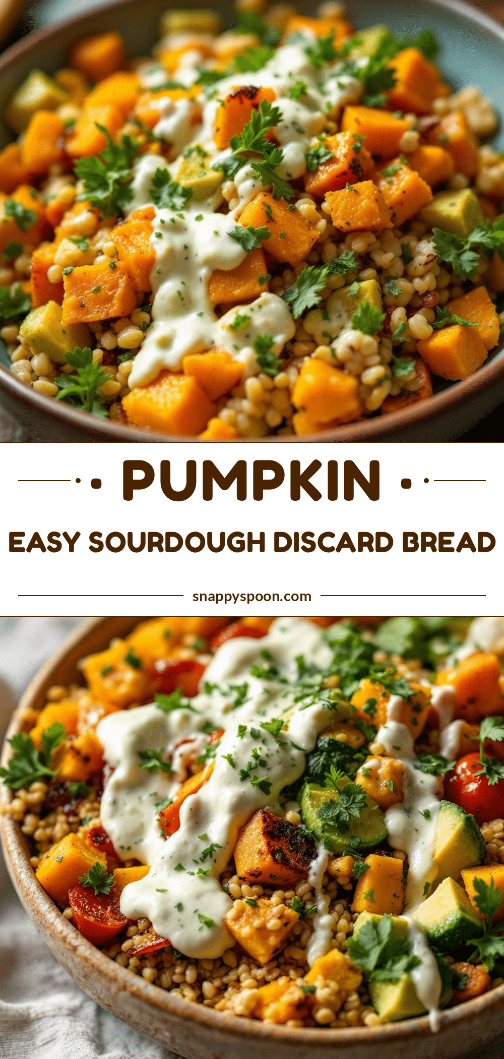 pumpkin sourdough discard bread recipe