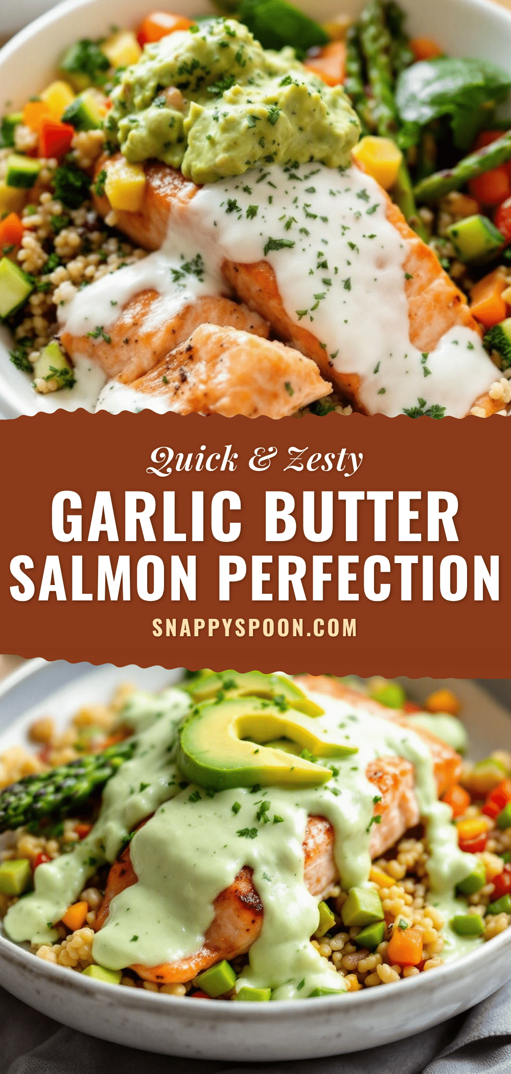 quick garlic butter salmon with asparagus recipe