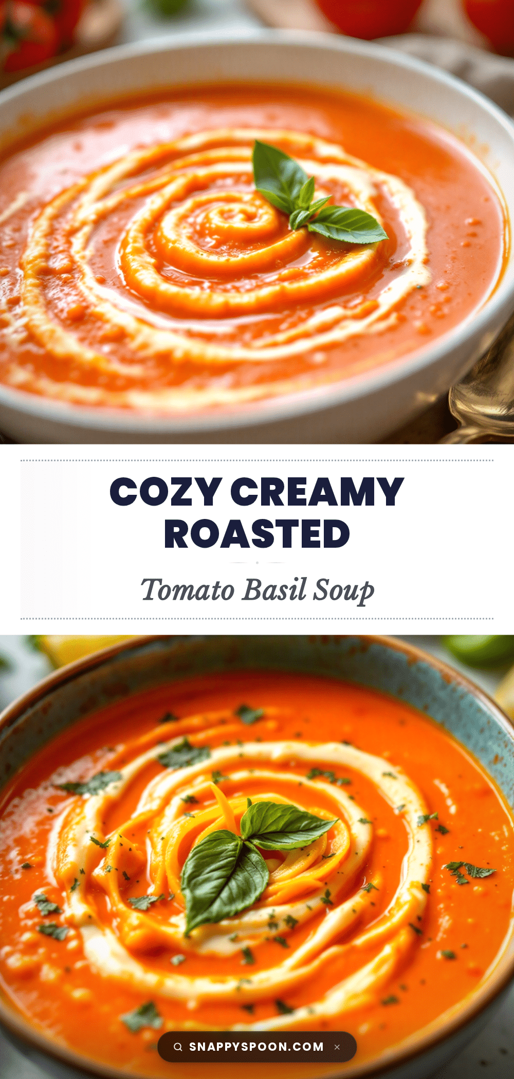 roasted tomato basil soup recipe