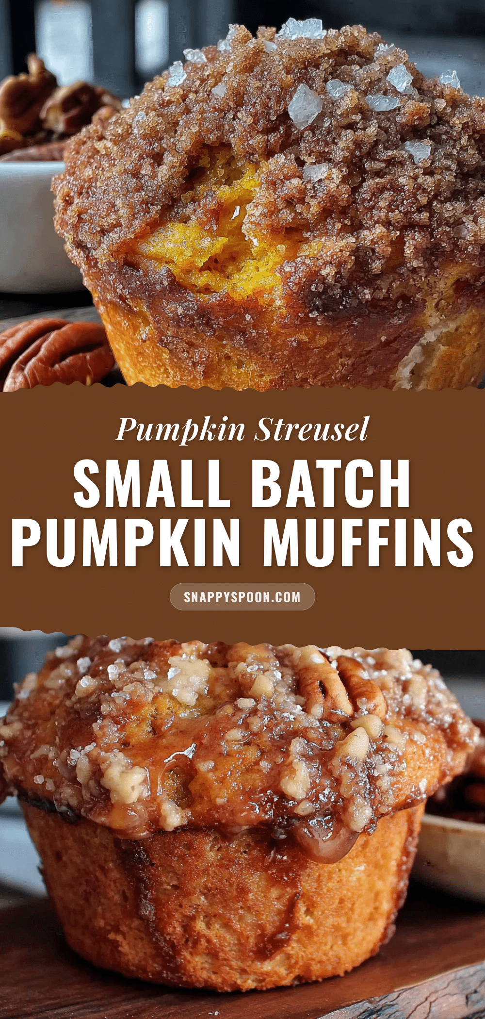 small-batch pumpkin muffins recipe
