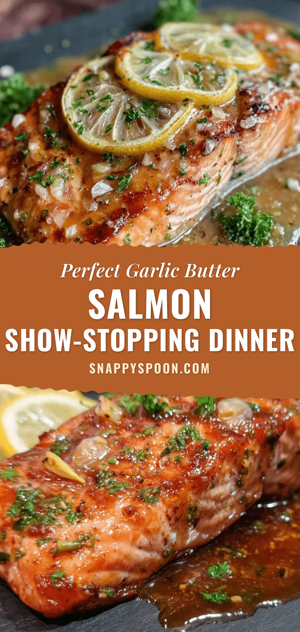 garlic butter salmon recipe