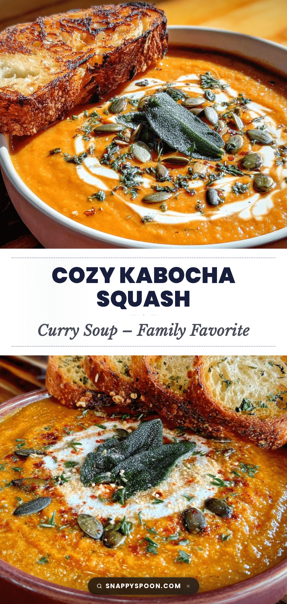 kabocha squash curry soup recipe